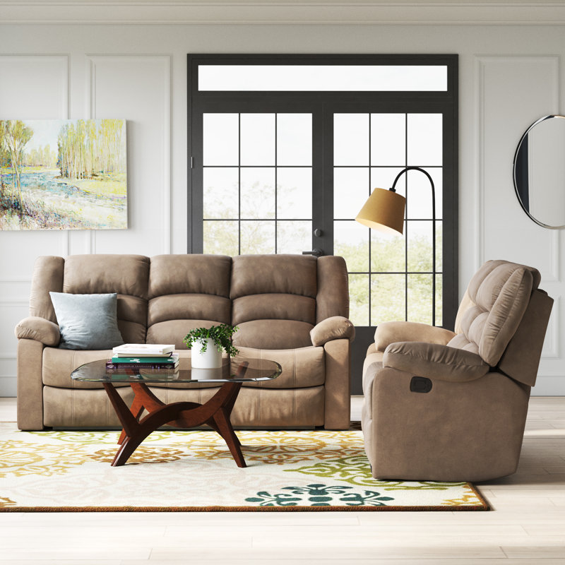 Red Barrel Studio® Kunkle 2 Piece Reclining Living Room Set & Reviews